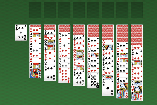 Solitario Yukon Doppio